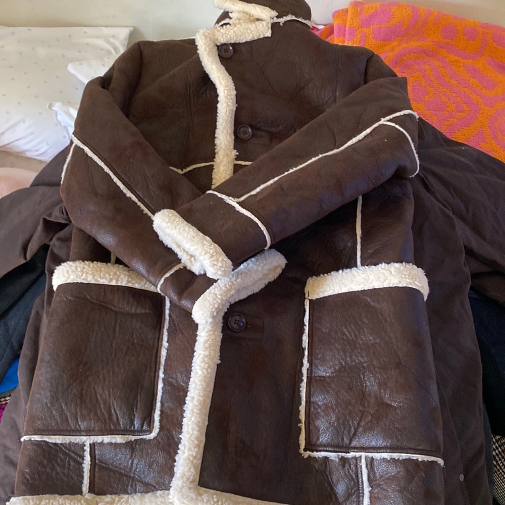 Jacket wool inside